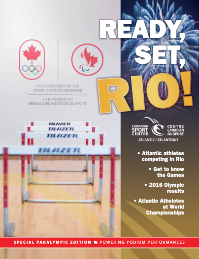 Ready Set Rio Paralympic magazine cover